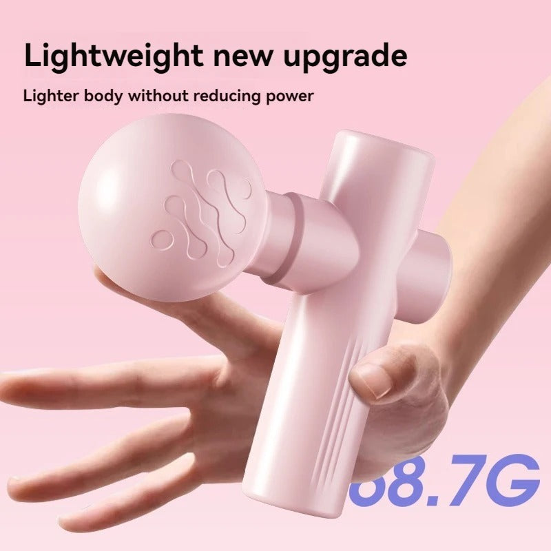 Mini massage gun for muscle relief — view 9