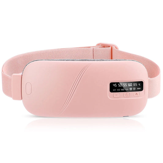 Portable heating belt for period cramps — view 1