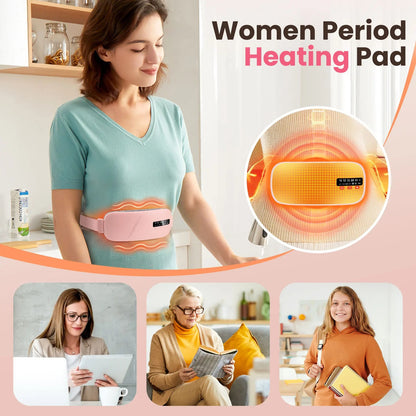 Portable heating belt for period cramps — view 5