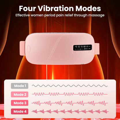 Portable heating belt for period cramps — view 3