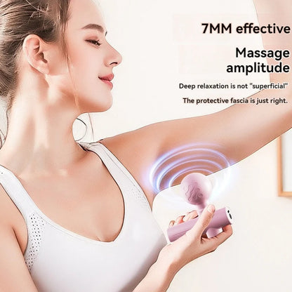 Mini massage gun for muscle relief — view 2