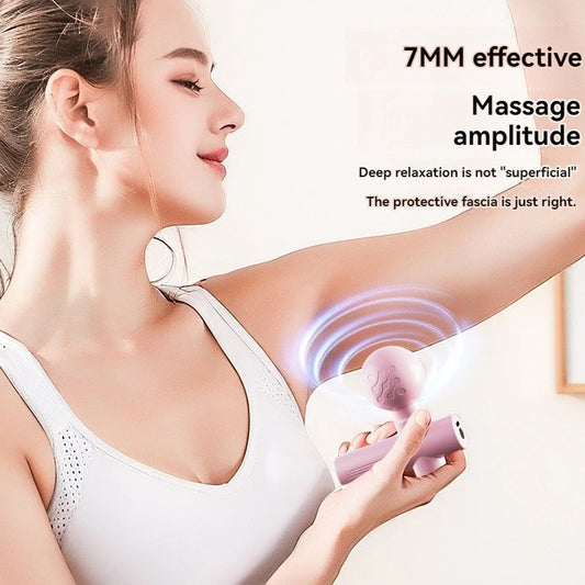 Mini massage gun for muscle relief — view 2