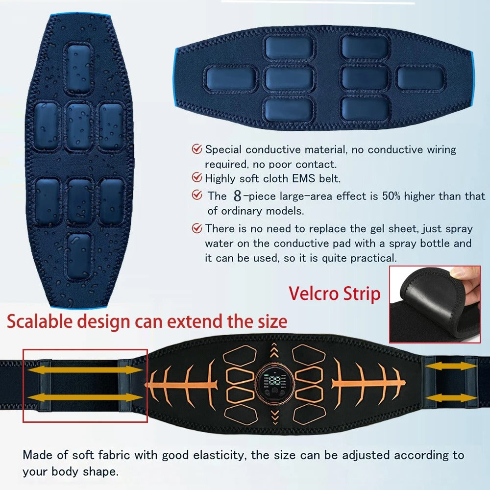 EMS Abdominal Toning Belt